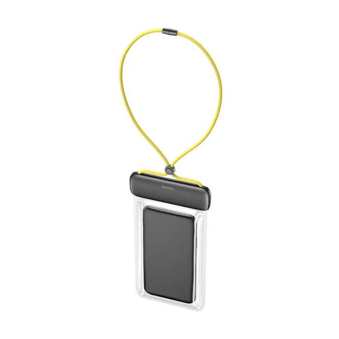 Baseus Let’s Go Universal waterproof case for smartphones (black + yellow) - Waterproof cases<<<Cases<<<GSM