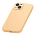 Baseus Liquid Silica Gel Case for iPhone 14 Plus (sunglow)+ tempered glass + cleaning kit - Protective cases