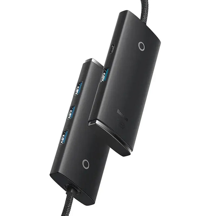 Baseus Lite Series Hub 4in1 USB-C to 4x USB 3.0 + USB-C 25cm (Black) - Hubs<<<IT Accessories<<<InnproXML