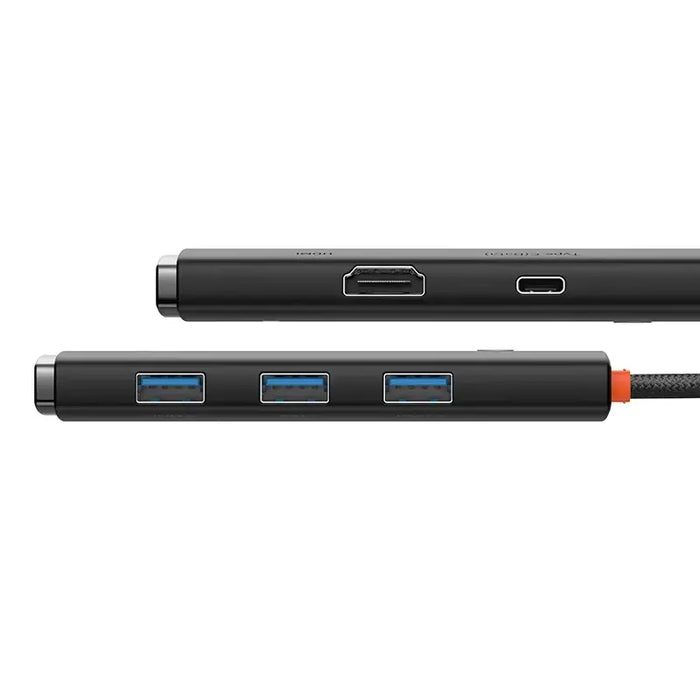 Baseus Lite Series Hub 5w1 USB-C to 3x USB 3.0 + USB-C + HDMI (black) - Hubs<<<IT Accessories<<<InnproXML