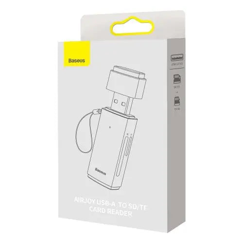 Baseus Lite Series SD/TF memory card reader USB (gray) - Converter<<<Accessories<<<Основна<<<DunaXML&&&Card