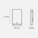 Baseus Magnetic Bracket power bank with wireless charging MagSafe 10000mAh 20W Overseas Edition pink (PPCX000204) + USB