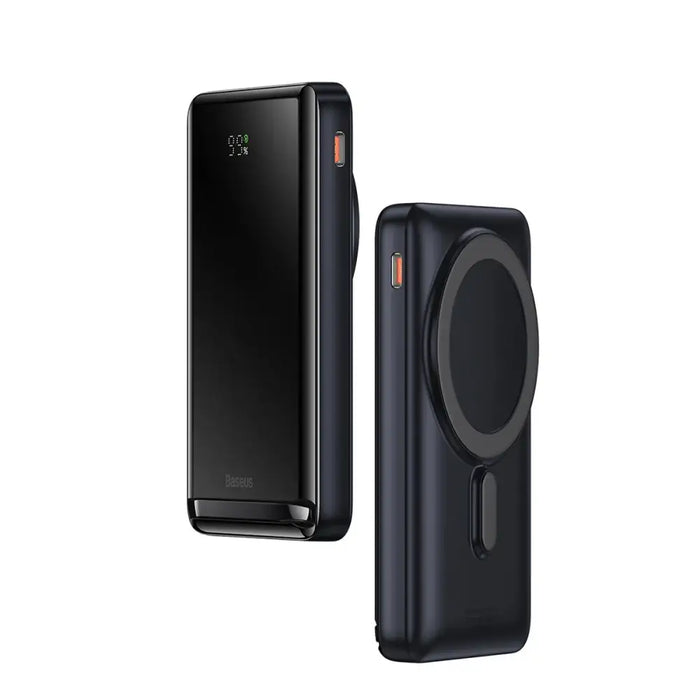 Baseus Magnetic Bracket powerbank with wireless charging MagSafe 10000mAh 20W Overseas Edition white (PPCX000202) + USB