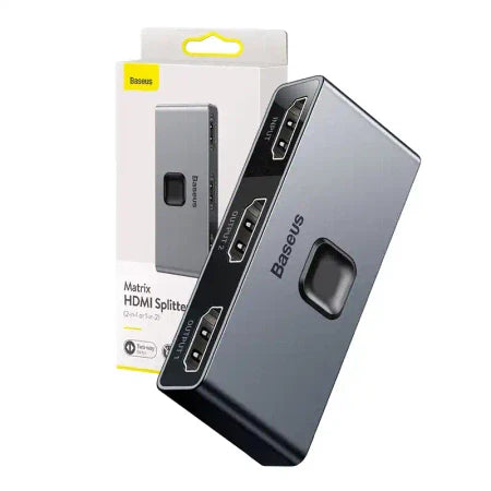 Baseus Matrix Two-way divider / splitter HDMI 2x1 / 1x2 4K - Hubs<<<IT Accessories<<<InnproXML&&&KVM