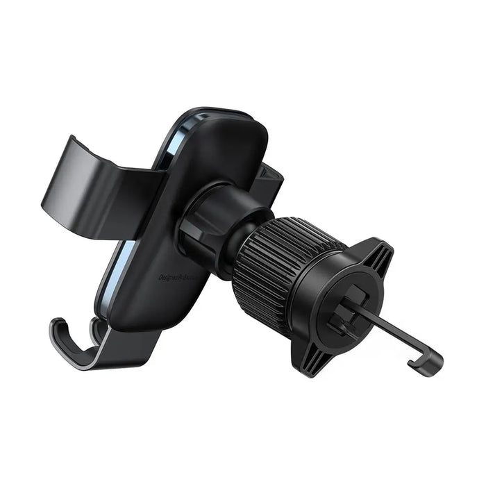 Baseus Metal Age 3 Car Phone Holder Gravity for Air Vent - Black - Cell phone holders<<<HurtelXML&&&Car