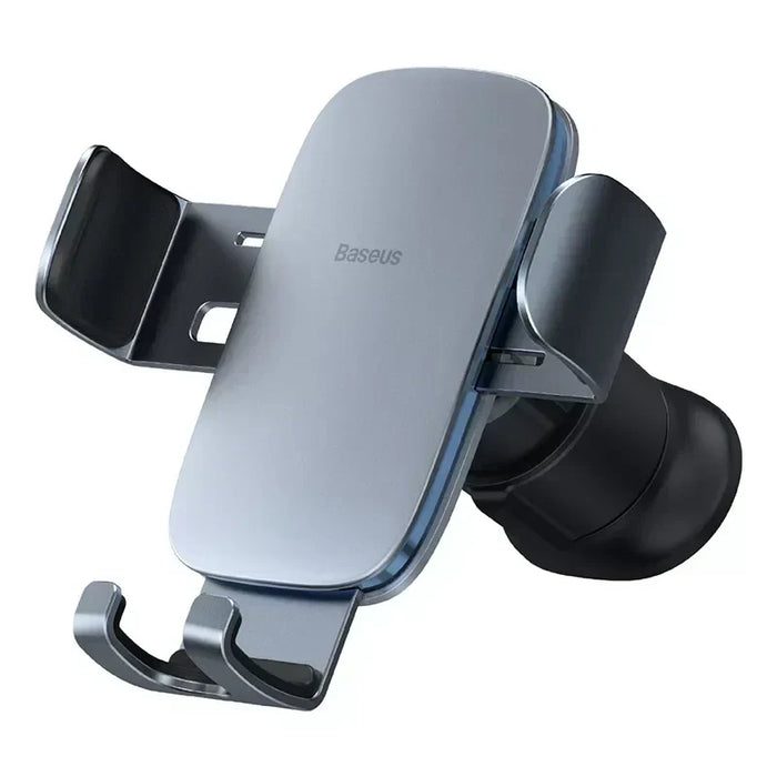 Baseus Metal Age II Gravitational Car Holder on ventilation grid (gray) - Phone holders<<<Car