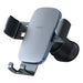 Baseus Metal Age II Gravitational Car Holder on ventilation grid (gray) - Phone holders<<<Car