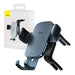Baseus Metal Age II gravitational car phone holder to round ventilation grid (grey) - Cell phone