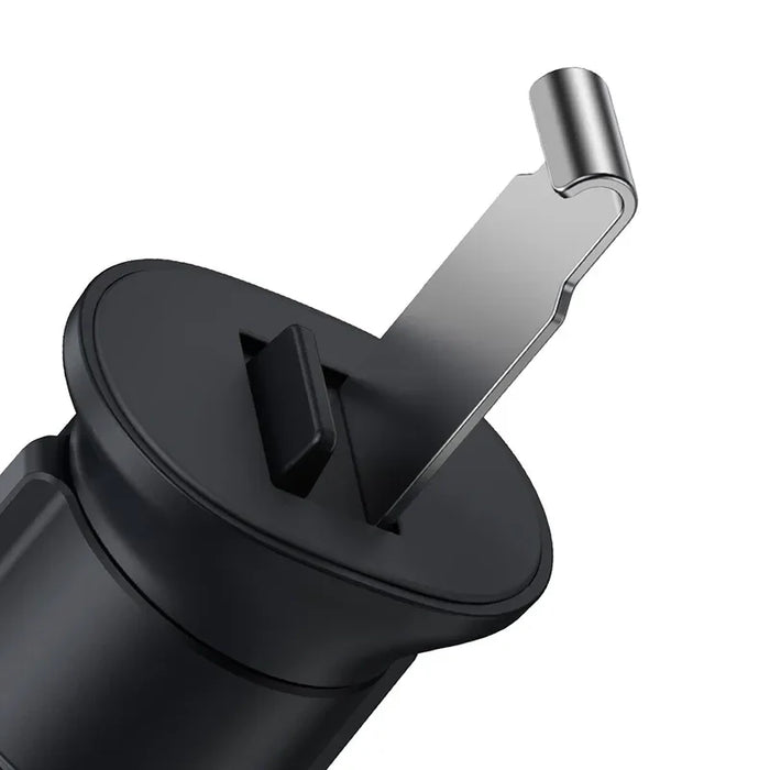 Baseus Metal Age II gravitational grip on the car grid - black - Phone holders<<<Car accessories<<<InnproXML&&&Phone