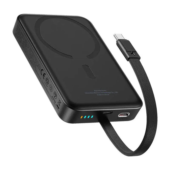 Baseus Mini 10000mAh 30W Magnetic Powerbank (black) Bayern Edition - Powerbanks<<<GSM Accessories<<<InnproXML