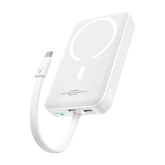 Baseus Mini 10000mAh 30W Magnetic Powerbank (white) Bayern Edition - Powerbanks<<<GSM Accessories<<<InnproXML