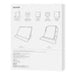 Baseus Minimalist Series IPad 10.2’’ Magnetic protective case (black) - Protective cases for tablets<<<Cases<<<GSM