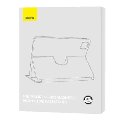 Baseus Minimalist Series IPad 10.2’’ Magnetic protective case (black) - Protective cases for tablets<<<Cases<<<GSM