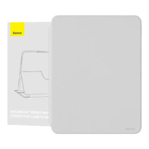 Baseus Minimalist Series IPad PRO 12.9 Magnetic protective case (light grey) - Protective cases