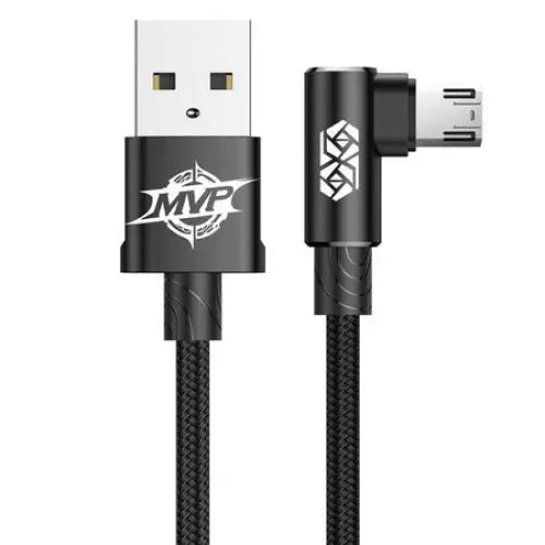 Baseus MVP Elbow Cable USB to micro USB 2A 1m - Black - USB to Micro USB<<<USB cables<<<GSM Accessories<<<InnproXML