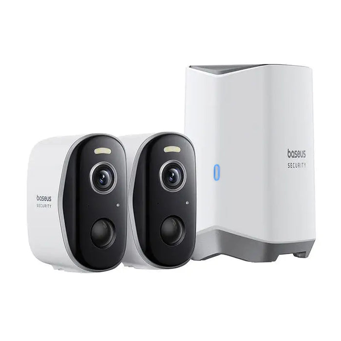 Baseus N1 2K Outdoor Camera Set of 2 (White) - IP cameras<<<Smart Home<<<InnproXML