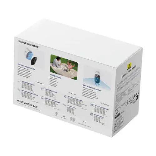 Baseus N1 Outdoor Camera (White) - IP cameras<<<Smart Home<<<InnproXML&&&Smart home<<<HurtelXML