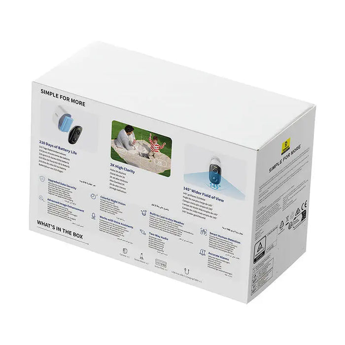 Baseus N1 Outdoor Camera (White) - IP cameras<<<Smart Home<<<InnproXML&&&Smart home<<<HurtelXML