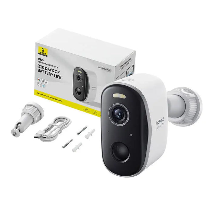 Baseus N1 Outdoor Camera (White) - IP cameras<<<Smart Home<<<InnproXML&&&Smart home<<<HurtelXML
