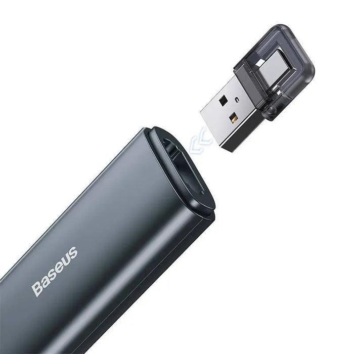 Baseus Orange Dot Multifunctionale remote control for presentation with a laser pointer - gray - Laser pointers<<<IT