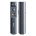 Baseus Orange Dot Multifunctionale remote control for presentation with a laser pointer - gray - Laser pointers<<<IT