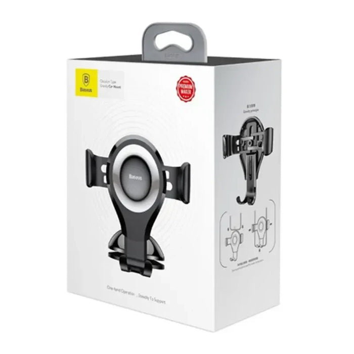 Baseus Osculum gravitational phone holder (black + silver) - Phone holders<<<Car accessories<<<InnproXML&&&Cell phone