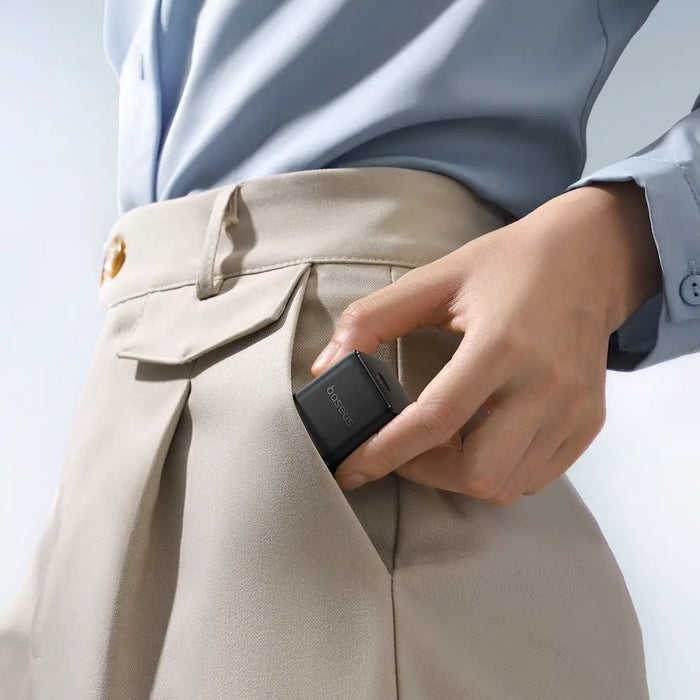 Baseus Palm 20W USB-C Wall Charger - Black - Cell phone USB charger<<<HurtelXML&&&Travel