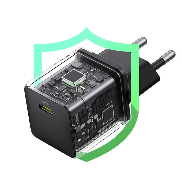 Baseus Palm 30W USB-C Wall Charger - White - Cell phone USB charger<<<HurtelXML&&&Travel