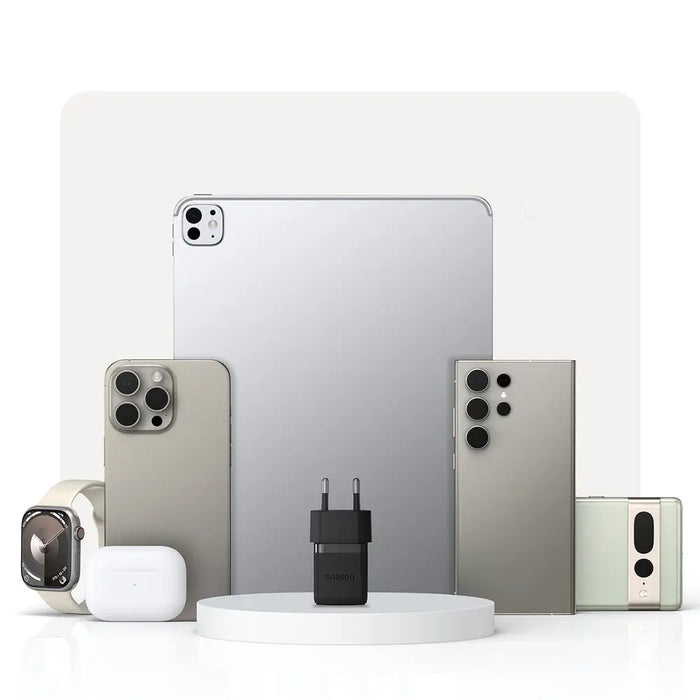 Baseus Palm 30W USB-C Wall Charger - White - Cell phone USB charger<<<HurtelXML&&&Travel