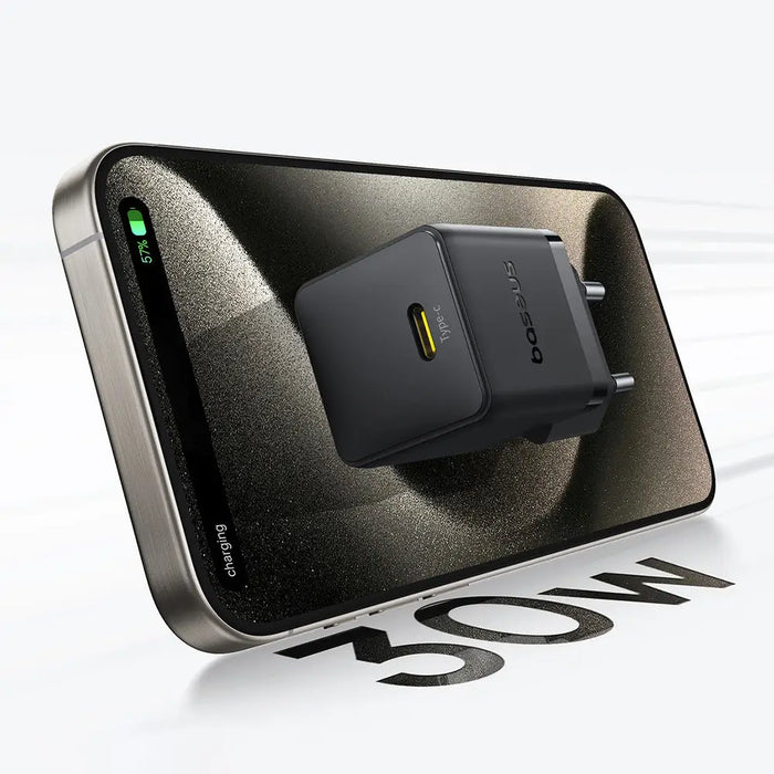 Baseus Palm 30W USB-C Wall Charger - White - Cell phone USB charger<<<HurtelXML&&&Travel