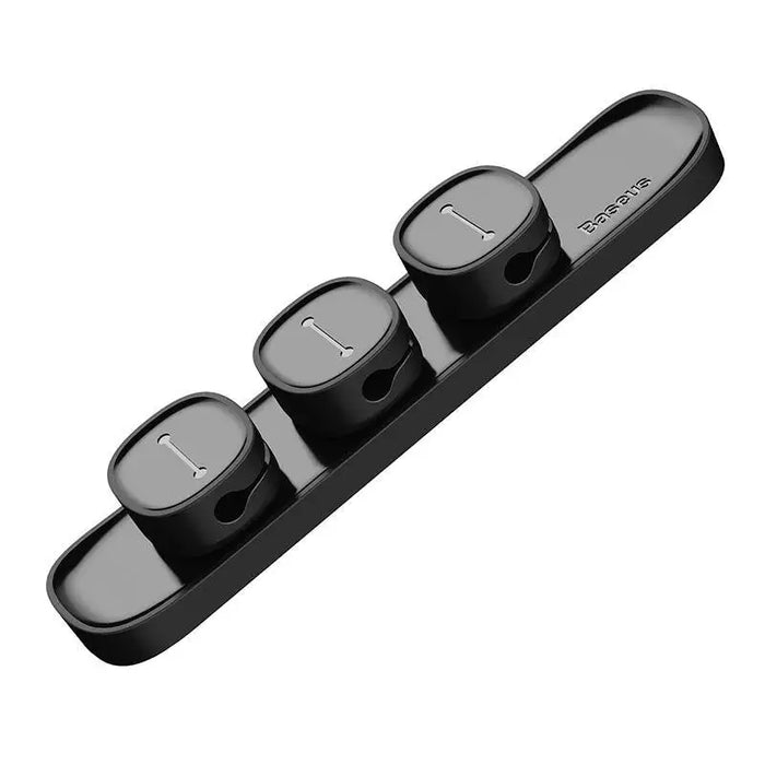 Baseus Peas Magnetic Cable Clip Black - Cable organizers<<<GSM