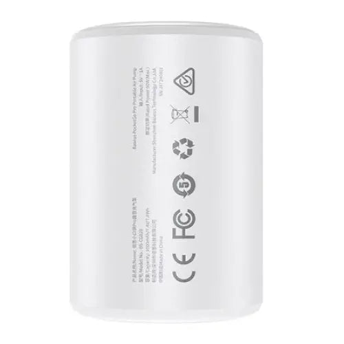 Baseus PocketGo Portable Pump (white) - Camping<<<Outdoor<<<InnproXML&&&Sport products<<<HurtelXML