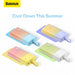 Baseus Popsicle 5200mAh 20W Powerbank with Built-in Lightning Cable (+ White Baseus Simple USB-C - USB-C