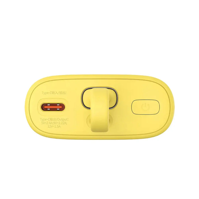 Baseus Popsicle 5200mAh 20W Powerbank with Built-in Lightning Cable (+ White Baseus Simple USB-C - USB-C