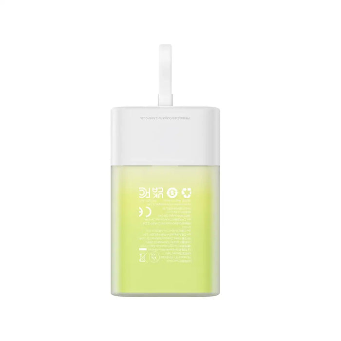 Baseus Popsicle 5200mAh 20W Powerbank with Built-in Lightning Cable (+ White Baseus Simple USB-C - USB-C