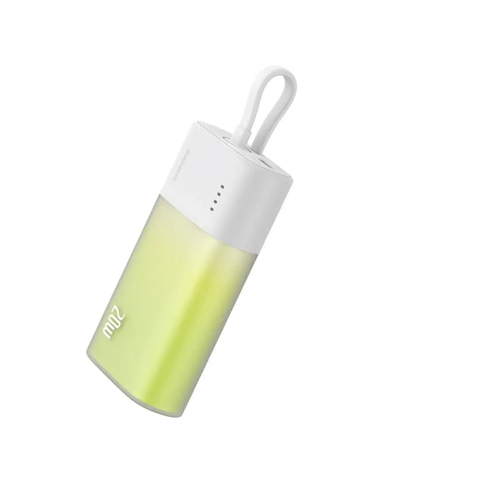 Baseus Popsicle 5200mAh 20W Powerbank with Built-in Lightning Cable (+ White Baseus Simple USB-C - USB-C