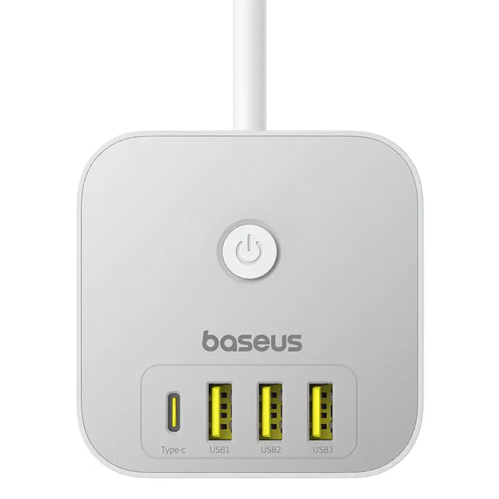 Baseus PowerCombo 7 in 1 Power Strip Cube 3 AC + 3 x USB-A + 1 x USB-C 20W 1.5 m - white - Cables and tapes<<<HurtelXML