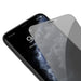Baseus Privacy Anti Spy tempered glass for iPhone 11 Pro Max / iPhone XS Max with positioner - Cell phone tempered