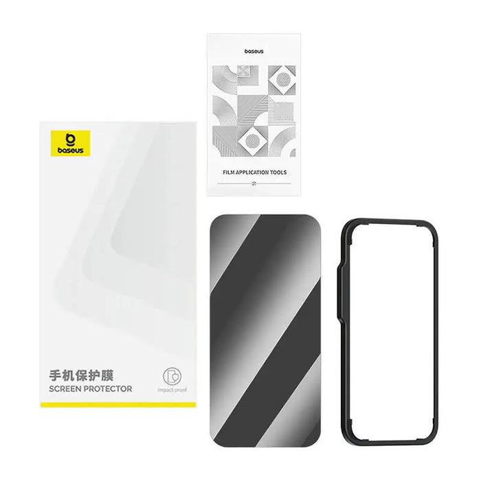 Baseus privacy glass for iPhone 15 Pro pack of 2 pcs. - For smartphones<<<Tempered glass and screen protectors<<<GSM