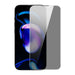 Baseus Privacy Tempered Glass for iPhone 14 Pro Full Screen 0.4mm Privacy Filter Anti Spy + Mounting Kit - Cell phone