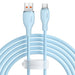 Baseus Pudding 100W USB-A - USB-C Cable 2m - Blue - Cell phone cables<<<HurtelXML