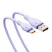 Baseus Pudding 100W USB-A - USB-C Cable 2m - Purple - Cell phone cables<<<HurtelXML