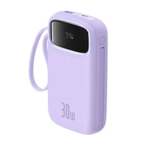 Baseus QPow 2 20000mAh 30W 2xUSB-C powerbank (purple) - Powerbanks<<<GSM Accessories<<<InnproXML&&&Power