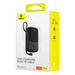 Baseus Qpow Pro+ 20000mAh 22.5W powerbank with built-in USB-C cable and display - black - Powerbanks<<<HurtelXML