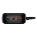 Baseus Qpow Pro+ 20000mAh 22.5W powerbank with built-in USB-C cable and display - black - Powerbanks<<<HurtelXML