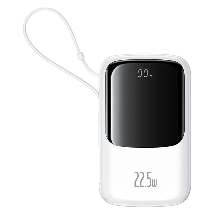 Baseus Qpow Pro+ Power Bank 22.5W 10000mAh USB-C - White - Powerbanks<<<HurtelXML