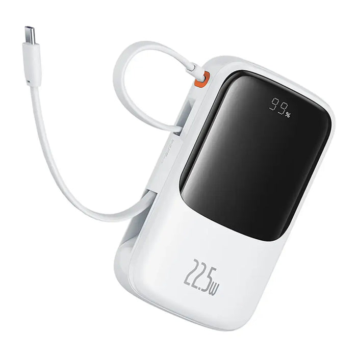 Baseus Qpow Pro+ Power Bank 22.5W 10000mAh USB-C - White - Powerbanks<<<HurtelXML