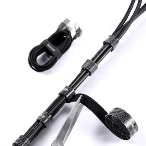 Baseus Rainbow Circle Velcro Straps 3m Black - Other<<<Accessories<<<Основна<<<DunaXML&&&Cable organizers<<<GSM
