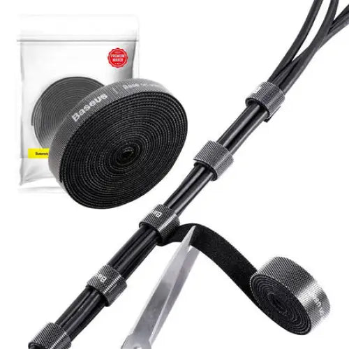 Baseus Rainbow Circle Velcro Straps 3m Black - Cable organizers<<<GSM Accessories<<<InnproXML&&&Cable