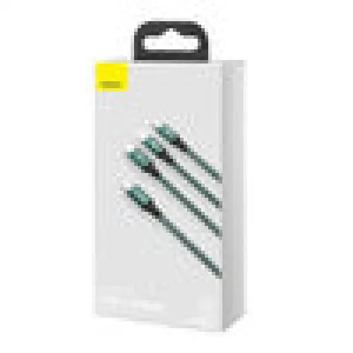 Baseus Rapid Series 3-in-1 cable USB-C For M + L + T 20W 1.5m (Green) Combo Cables<<<USB cables<<<GSM